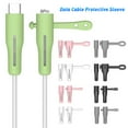 thumbnail image 1 of SPRING PARK Portable Silicone AtoL/CtoL USB Charging Cable Cord Protective Cover for iPhone, 1 of 7