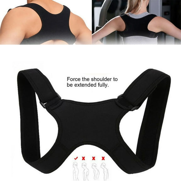 SPRING PARK Posture Corrector Belt Body Brace Bad Back Lumbar Shoulder Support Belt