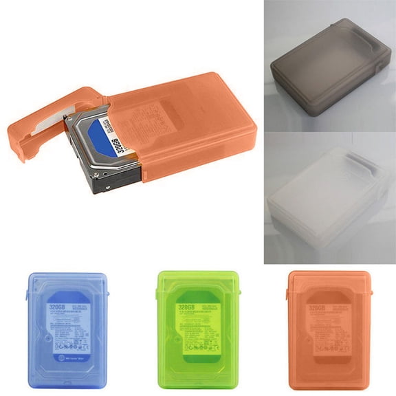 SPRING PARK Protection Box Dustproof Reliable Light Weight Hard Disk Drive Storage Case