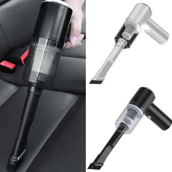 SPRING PARK Rechargeable Cordless Vacuum Cleaner 120W Strong Suction Dual Use Handheld Vacuum Cleaner for Car (2000mAh Battery Built-in)