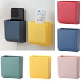 thumbnail image 1 of SPRING PARK Remote Control Holders Wall Mount Adhesive Organizer Phone Wall Mount Holder Remote Control Storage Hole-Free Self Adhesive Storage Box, 1 of 7
