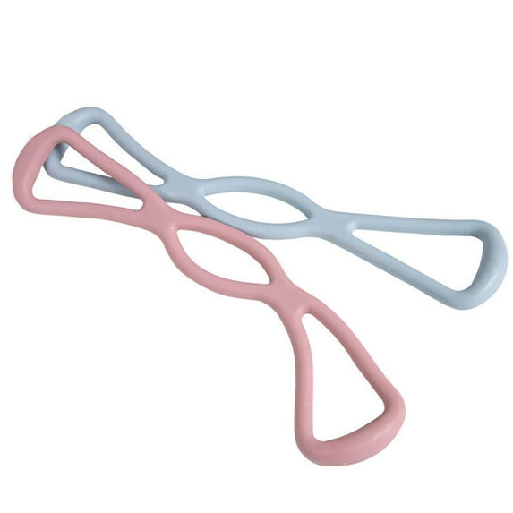 SPRING PARK Resistance Band 8 Exercise Band Loop for Back Shoulder Neck TPR Yoga Bands