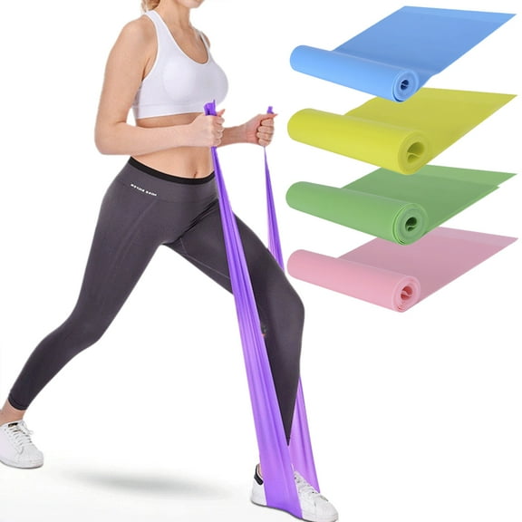 SPRING PARK Resistance Bands Elastic Exercise Bands Set for Recovery, Physical Therapy, Yoga, Pilates, Rehab,Fitness,Strength Training
