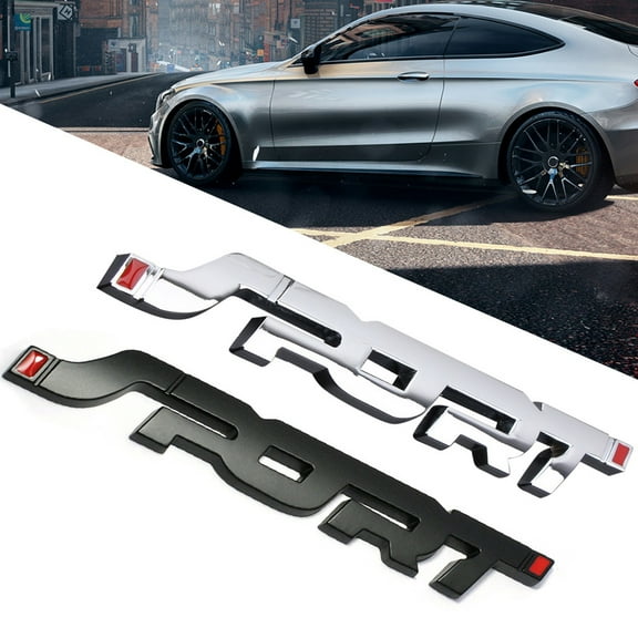 SPRING PARK SPORT Emblem Trunk Fender Badge 3D Metal Car Vehicle Sticker Decal Decoration