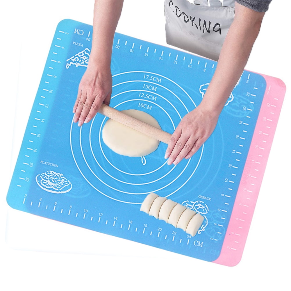 SPRING PARK Silicone Baking Mat for Pastry Rolling Dough with Measurements Non stick and Non