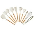 thumbnail image 1 of SPRING PARK Silicone Cooking Utensils, 1pc Kitchen Utensils Spatula Kitchen Cooking Tools for Nonstick Cookware, 1 of 4
