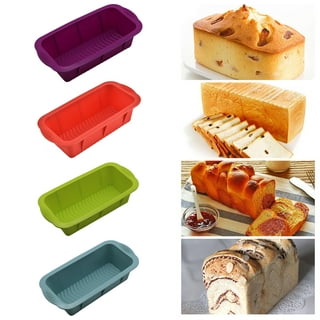 MUJUZE Silicone Bread Pan for Baking, Silicone Bread Mold Pan Mini Bag –  JandWShippingGroup