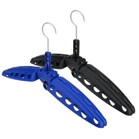 SPRING PARK Space Saving Hangers, Multi Purpose Foldable Hanger Stand for Snorkeling Diving Surf Wetsuit Drysuit for Heavy Clothe