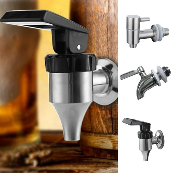 SPRING PARK Stainless Steel Bar Water Wine Drink Faucet Tap Beverage Dispenser
