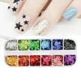 thumbnail image 1 of SPRING PARK Star Flakes Nail Art Sequins Paillette Confetti Holographic Laser Shining Gel Colorful Nails Decoration DIY Acrylic Nail Supplies Manicure Tips, 1 of 7