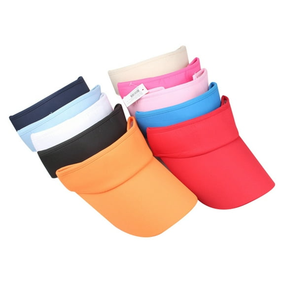 SPRING PARK Summer Outdoor Sports Topless Anti-UV Cap Sun Visor Hat Breathable Sunhat