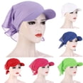 thumbnail image 1 of SPRING PARK Summer Women Turban Hat Flower Headwrap Turban Cap Wide Brim Headwear Outdoor Hat, 1 of 8