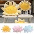 thumbnail image 1 of SPRING PARK Sun Cloud Throw Pillow Plush Sofa Cushion Pillow Car Neck Pillow Stuffed Pillow for Youth Bedroom Decorations, 1 of 7