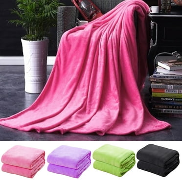 SPRING PARK Super Soft Ultra Comfort Plush Microfiber Throw Blanket for Couch Home Bedroom Living Room