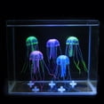 thumbnail image 1 of SPRING PARK Transparent Decorative Silicone Artificial Jellyfish Fish Glowing Effect Tank Aquarium Decor Ornament, 1 of 7