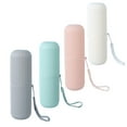 thumbnail image 1 of SPRING PARK Travel Toothbrush Case and Carrier, Portable Business Trips Wash Cup Holder Organizer for Trips and Daily Use, 1 of 5