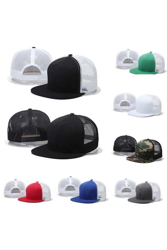 Unisex Baseball Cap Sun Hat Men Women Summer Snapback Quick Dry Mesh Breathable Cap