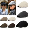 thumbnail image 1 of SPRING PARK Unisex Men Women Retro Casual Ivy Hat Summer Vintage Classic Golf Newsboy Driving Cabbie Flat Cap, 1 of 4