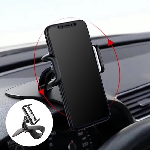 SPRING PARK Universal 360 Degree Rotation Car Auto Dashboard Mobile Phone Stand Holder Clip