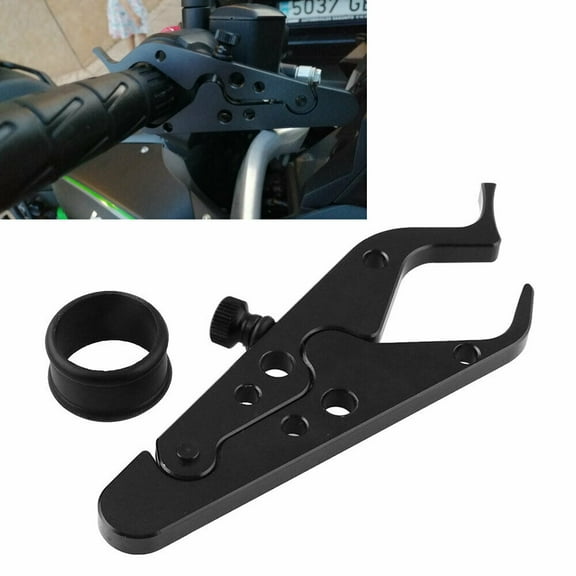 SPRING PARK Universal Motorcycle Cruise Control Throttle Lock Assist Grip Kit Motorbike Accessory