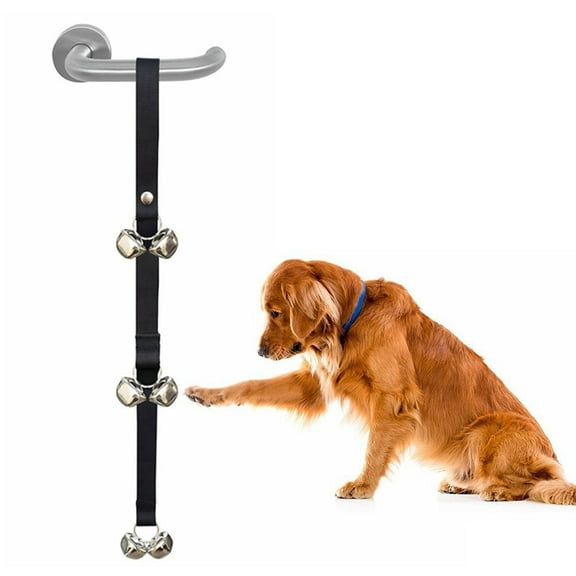 SPRING PARK Upgraded Puppy Bells Dog Doorbells for Door Knob/Potty Training/Go Outside-Dog Bells for Puppies Dogs Doggy Doggie Pooch Pet Cat for Dog Lovers