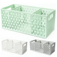 thumbnail image 1 of SPRING PARK Vegetable Fruit Kitchen Basket Storage Rack Holder with Handle Stand, 1 of 7