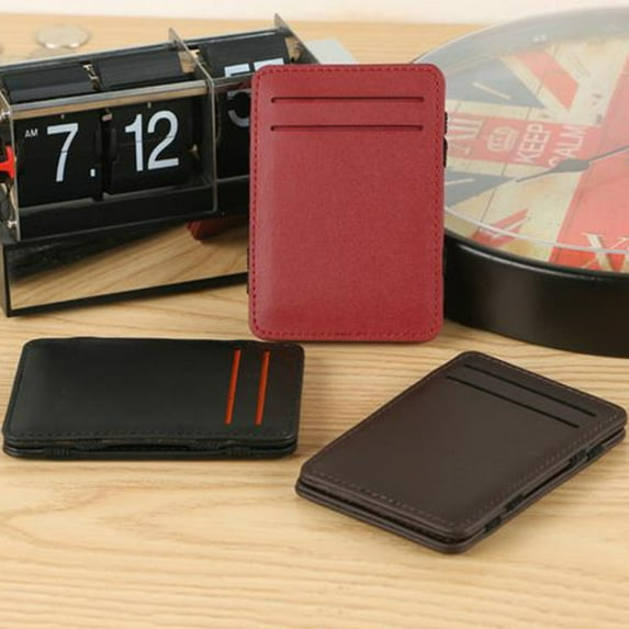 SPRING PARK Wallet Mens Wallet Minimalist Mini Slim Wallets Bifold for Men with Gift