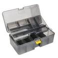 thumbnail image 1 of SPRING PARK Waterproof Clear Double Layer Plastic Tackle Box Carp Fishing Lures Storage Box Lightweight, 1 of 6