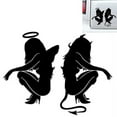 thumbnail image 1 of SPRING PARK Waterproof Sexy Angel and Devil Girls Sticker Auto Car Truck Window Decal, 1 of 7