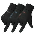 thumbnail image 1 of SPRING PARK Winter Men Anti Slip Waterproof Warm No Slip Snowboard Motorcycle Full Finger Gloves Black, 1 of 7