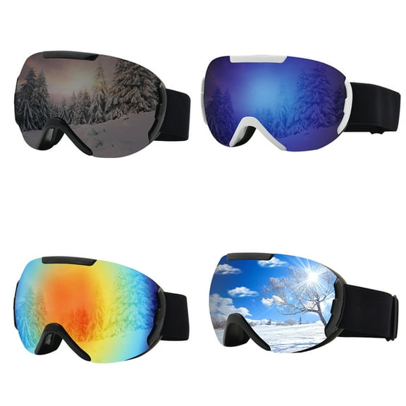 SPRING PARK Winter Outdoor Snow Sports Goggles Anti-Fog Ski Snowmobile Snowboard Skate Glasses Eyewear