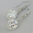 thumbnail image 1 of SPRING PARK Women Cubic Zirconia Hanging Drop Dangle Ear Hook Earring Jewelry Accessory Gift, 1 of 5