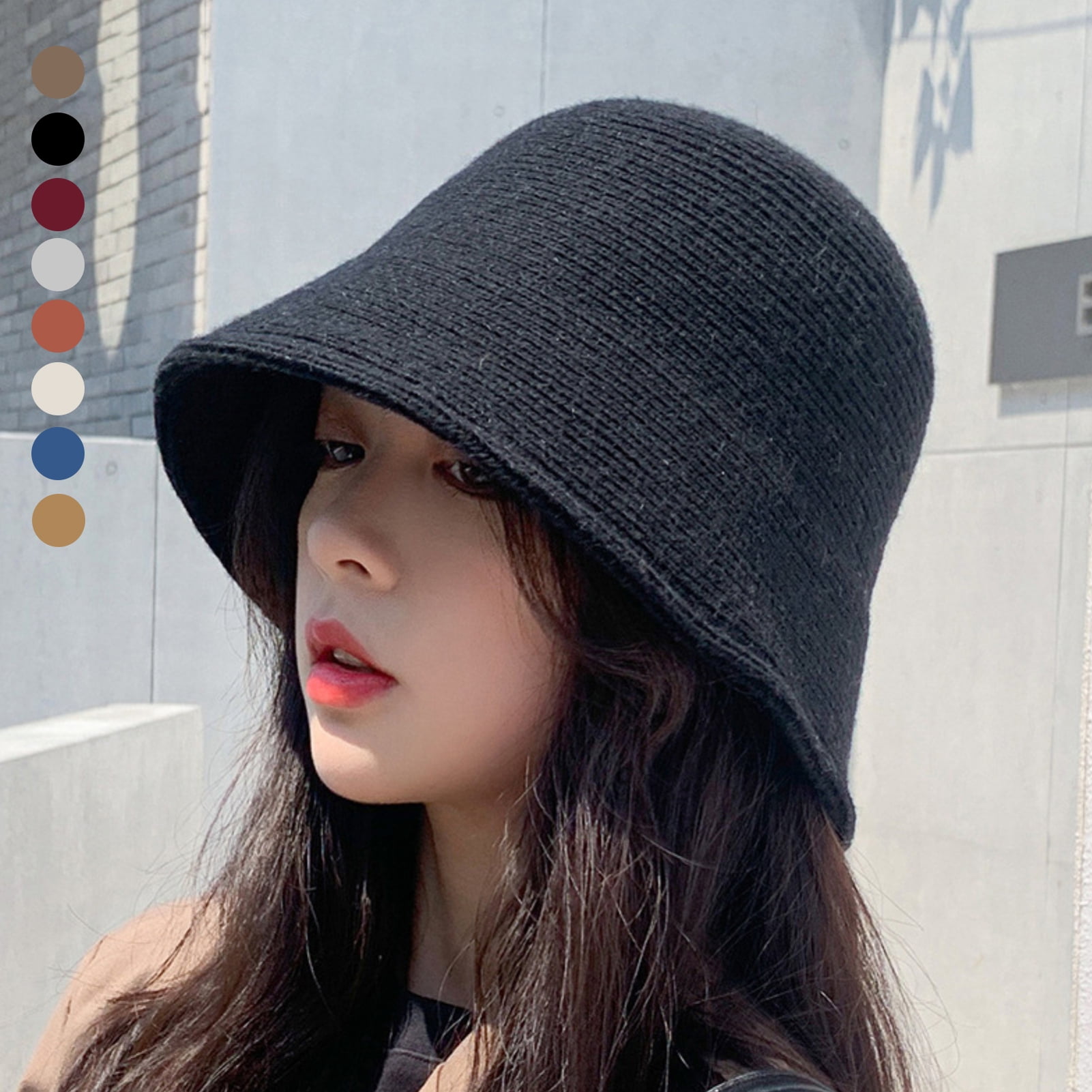 Spring Summer Fisherman Cap Women Fashion Retro Basin Hat Outdoor