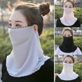 thumbnail image 1 of SPRING PARK Women Floral Chiffon Bandana Face Mask Cover Scarf Neck Gaiter Reusable Washable Breathable, 1 of 8