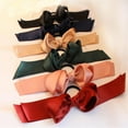 thumbnail image 1 of SPRING PARK Women Hair Checker Bow Ball Layers Elastic Hair Band Bands Tie Ponytail, 1 of 7
