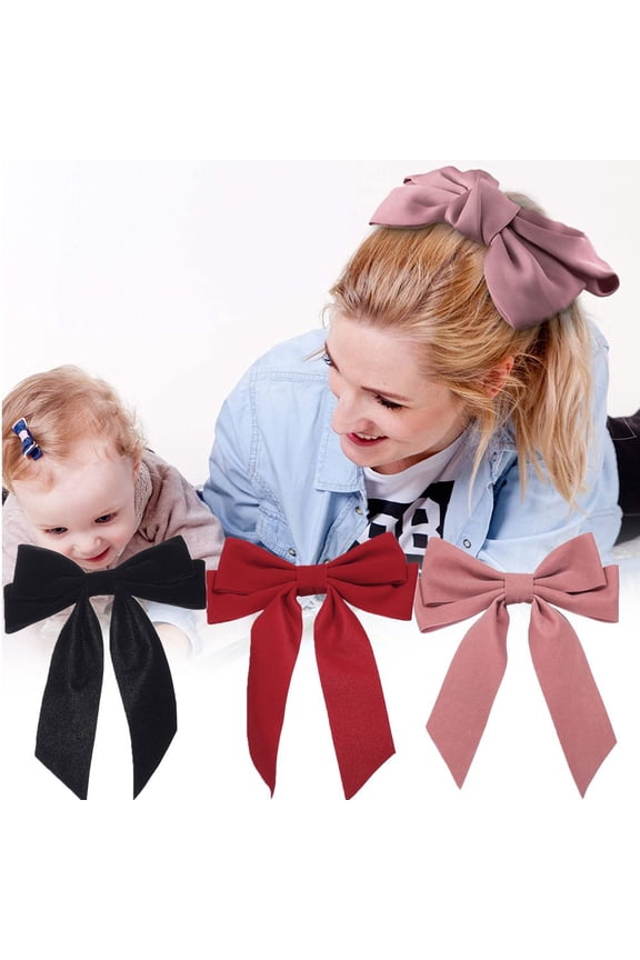 Women Hair Clips for Girls,Bows for Girls Handmade Gifts Barrettes Hair Accessories for Girls Teens