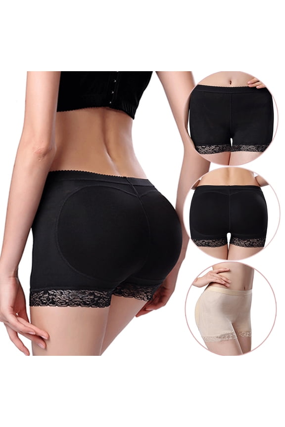Women Seamless Butt Lifter Padded Butt Hip Enhancer Shaper Panties Underwear