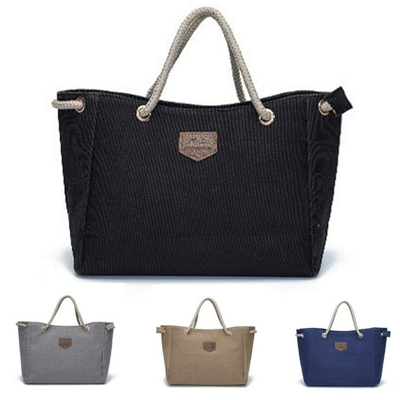 SPRING PARK Women Solid Color Canvas Linen Tote Bags For Women Shoulder Bags Chain Crossbody Bag