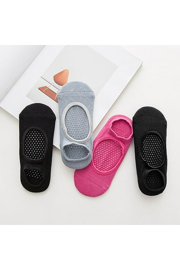 Women's Bella Grip Cotton Non-Slip for Ballet Yoga Pilates Barre Socks