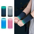 thumbnail image 1 of SPRING PARK Wrist Sweatbands - Nylon Knit Compression Wristband - Athletic Support for Basketball Volleyball Fitness Weight Lifting, 1 of 7