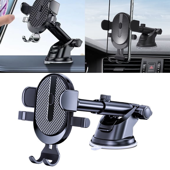 SPRING Phone Holder Mount Holder With Hook Clip For Dashboard Windshield Mount Clip