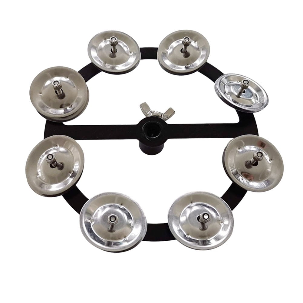 SPRING Portable Hi Hat Tambourine Steel Bells Drum Set Cymbals ...