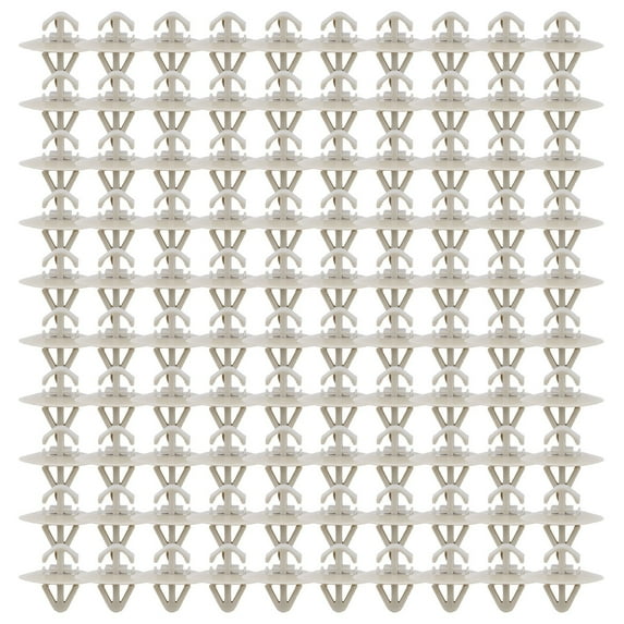 SPRING Protect Your Car Trim From Damage 100Pcs Car Door Moulding Trim Clip Fasteners For Vauxhall Vivaro And Renault Trafic