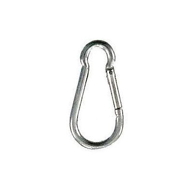 Campbell Zinc-Plated Steel Spring Snap 130 lb 2-2/5 in. L Campbell Zinc-Plated Steel Spring Snap 130 lb 2-2/5 in. L
