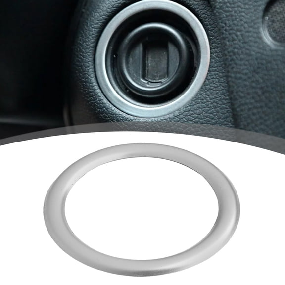 SPRING Stainless For Mercedes For Benz W204 W212 C218 X204 /Car /Ignition Switch /Key Hole Ring /Trim /Stickers Decoration Sticker
