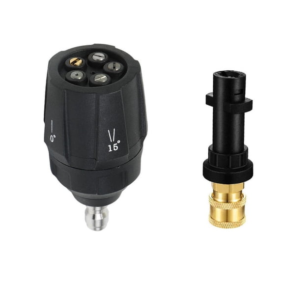 SPRING Stainless Steel Quick Connect Adapter For Karcher Pressure Washer Nozzles