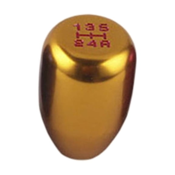 SPRING Stylish 5 Speed Manual Gearshift Knob In Premium Aluminum Alloy Material