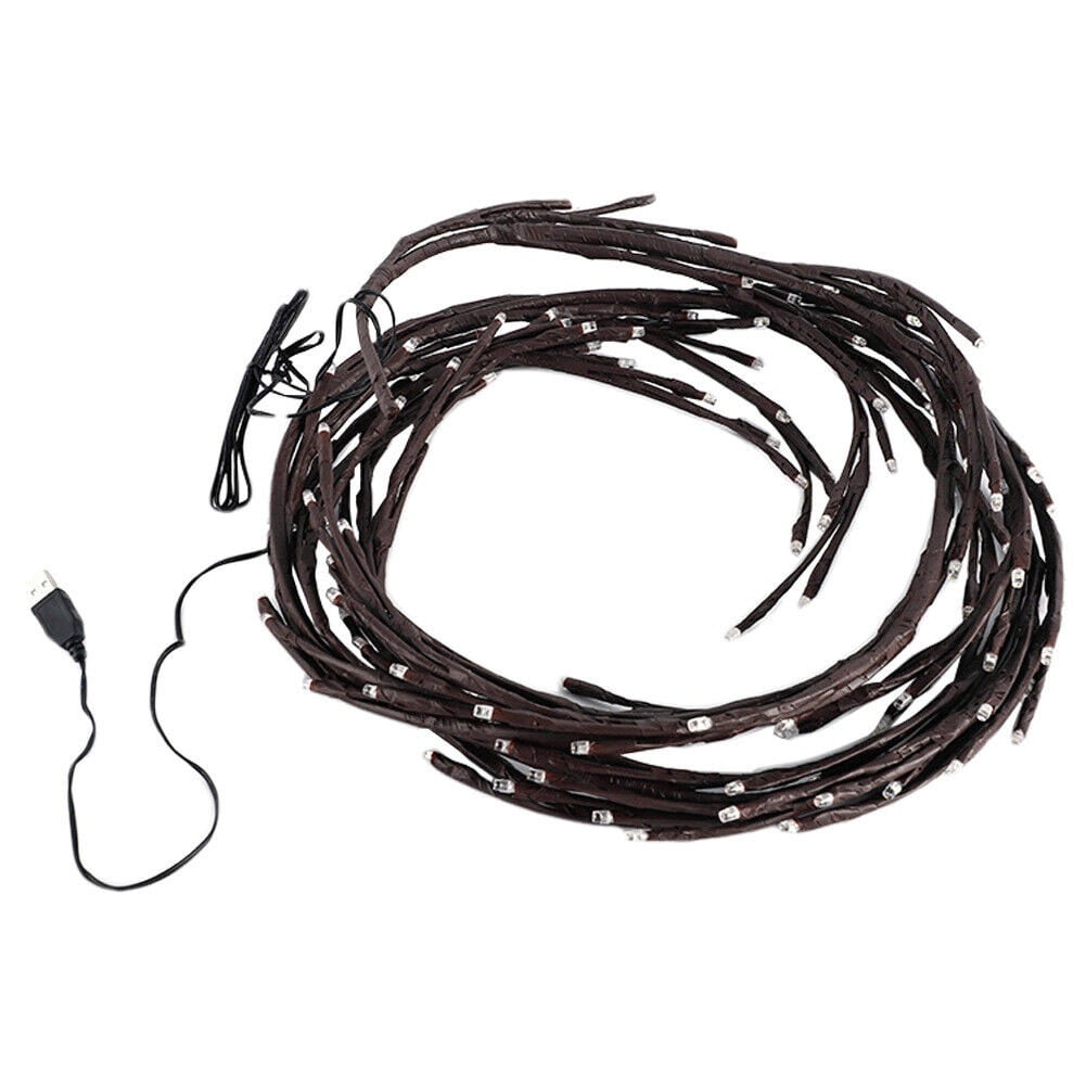 SPRING USB Willow Vine Tree Lights LED Bendable Artificial Tree