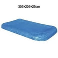 thumbnail image 1 of SPRING UV resistant Rectangular Pool Cover Preserves Water Quality and Safety 305×205×25cm, 1 of 7