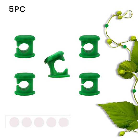 SPRING Versatile No-Punch Plant Clips: Perfect Support For Indoor & Outdoor Vines!